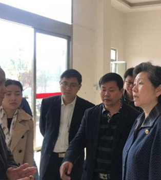 懷化市政府副市長楊寧華率市農(nóng)業(yè)農(nóng)村局、林業(yè)局、水電局等相關(guān)局領(lǐng)導(dǎo)同志來湖南米米夢工場科技股份有限公司調(diào)研工作。